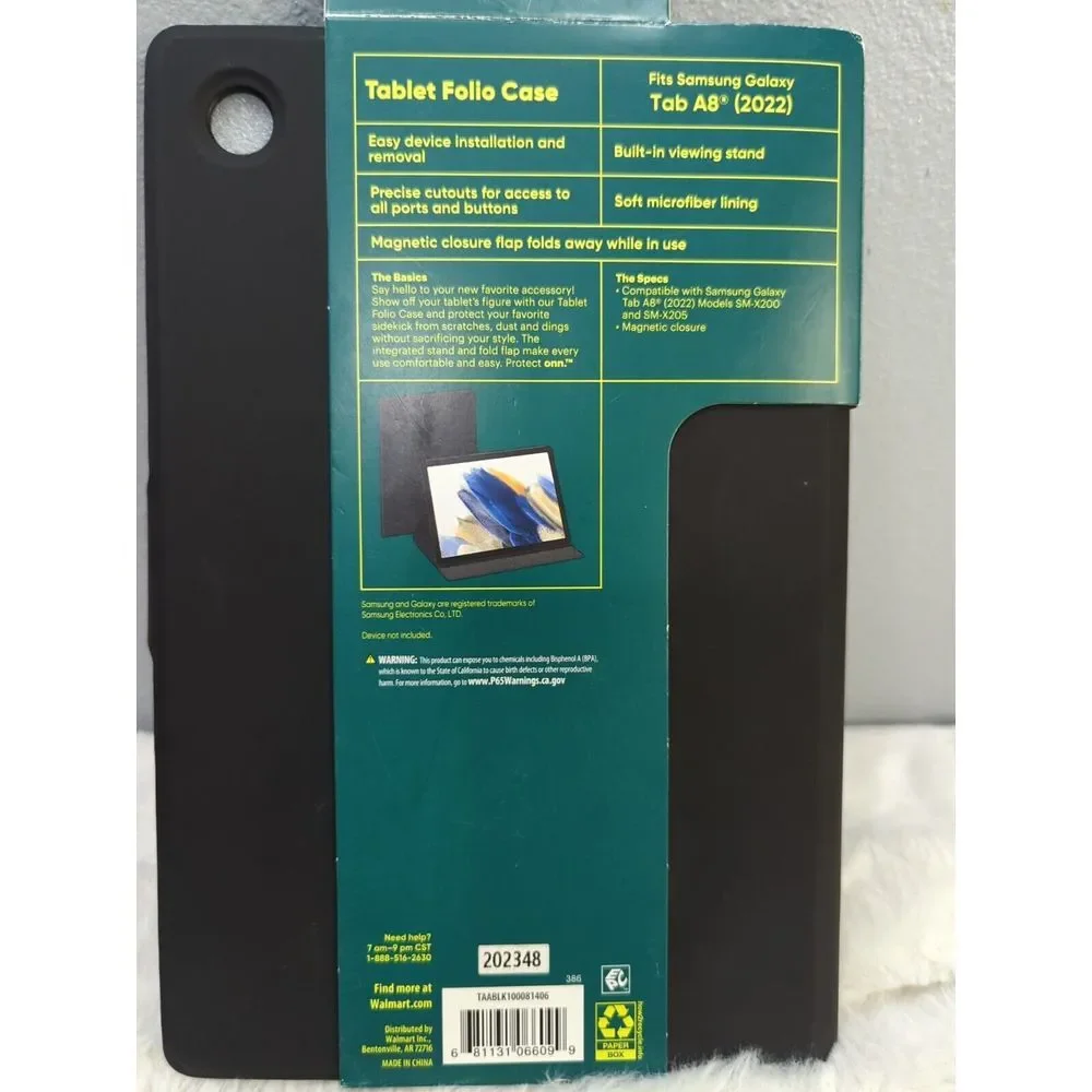 Protect Onn Tablet Folio Case for 10.5